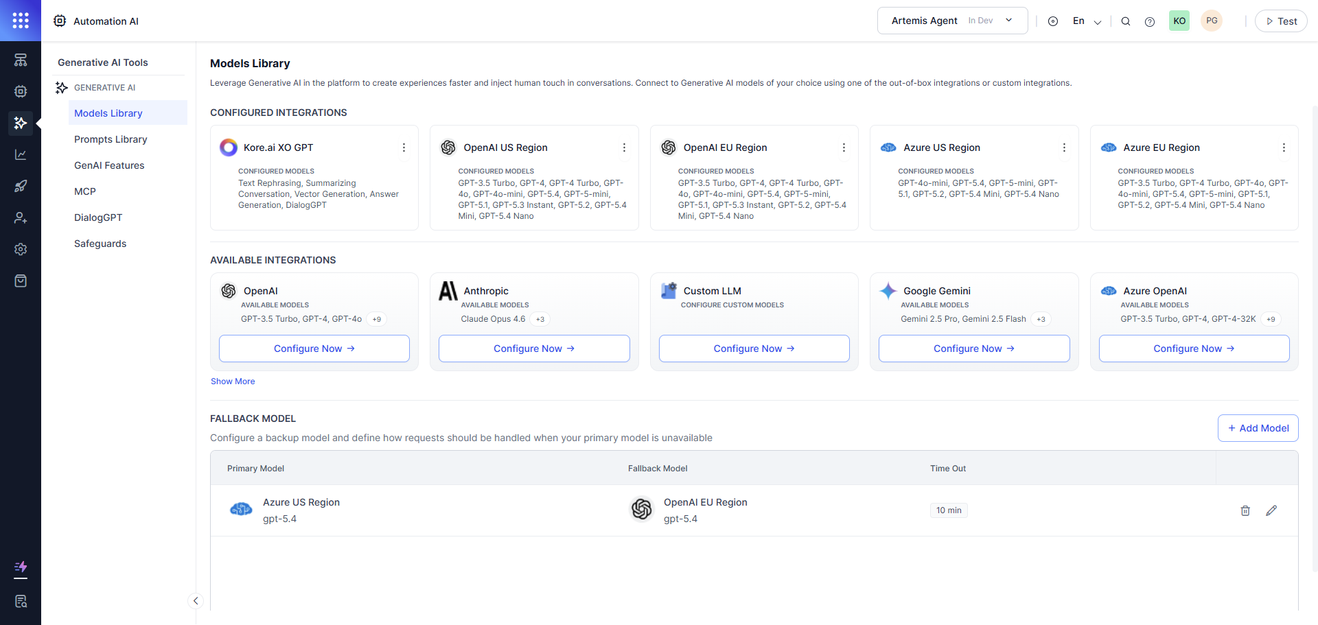 Generative AI Tools home