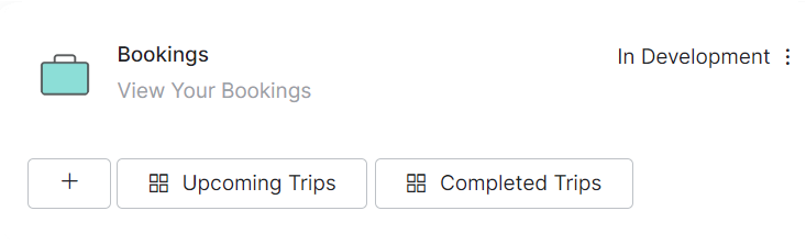 select widgets from dropdown
