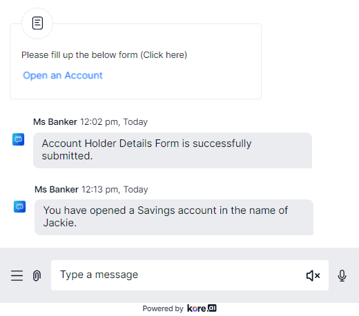 talk to bot