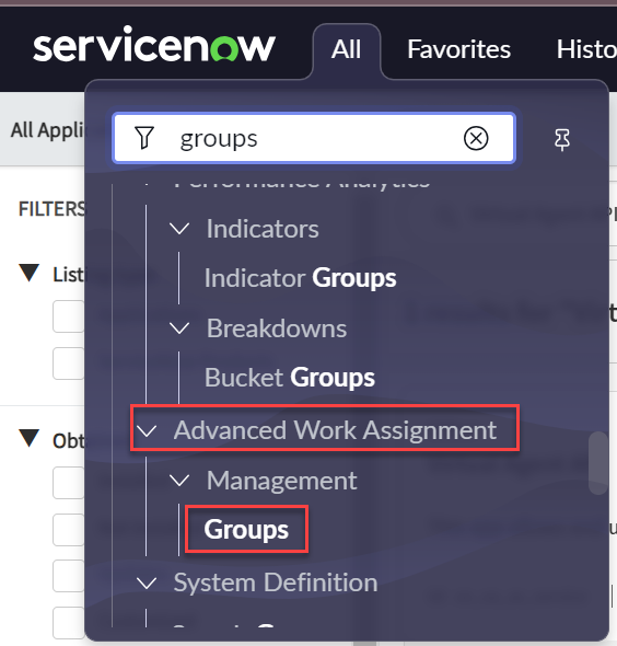 Groups