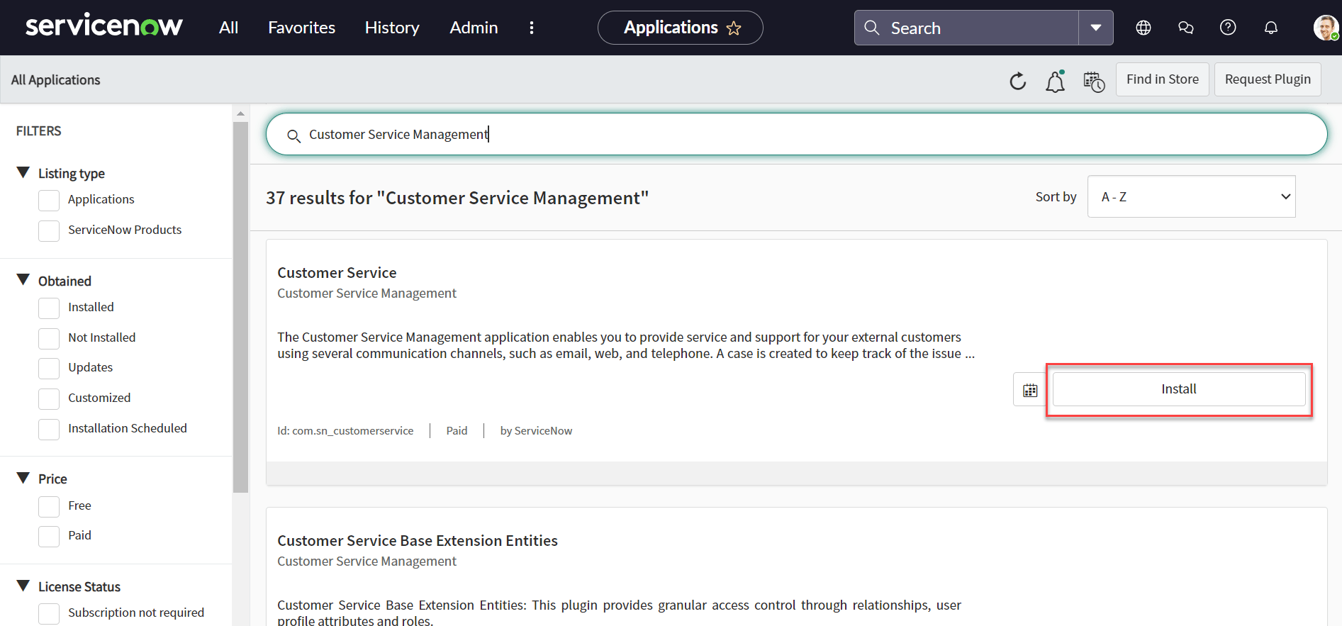 Customer Service Management