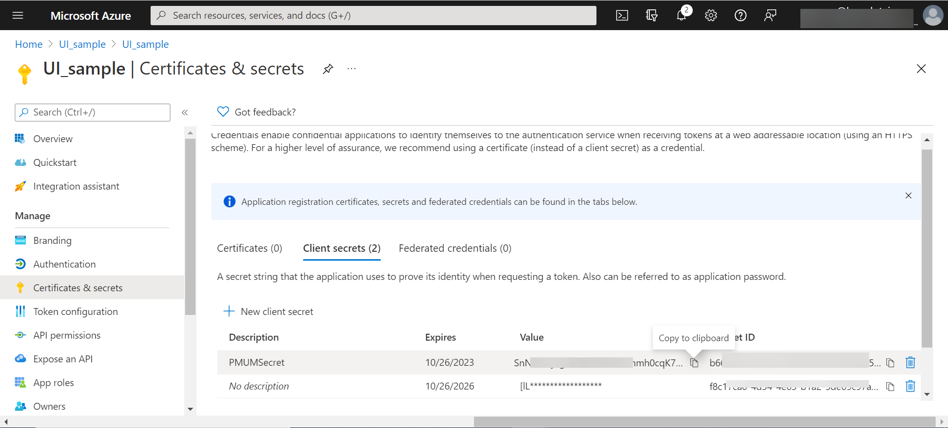 Microsoft App ID