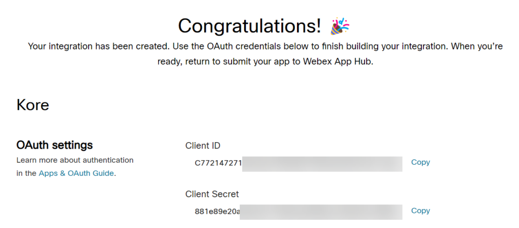 cisco client secret