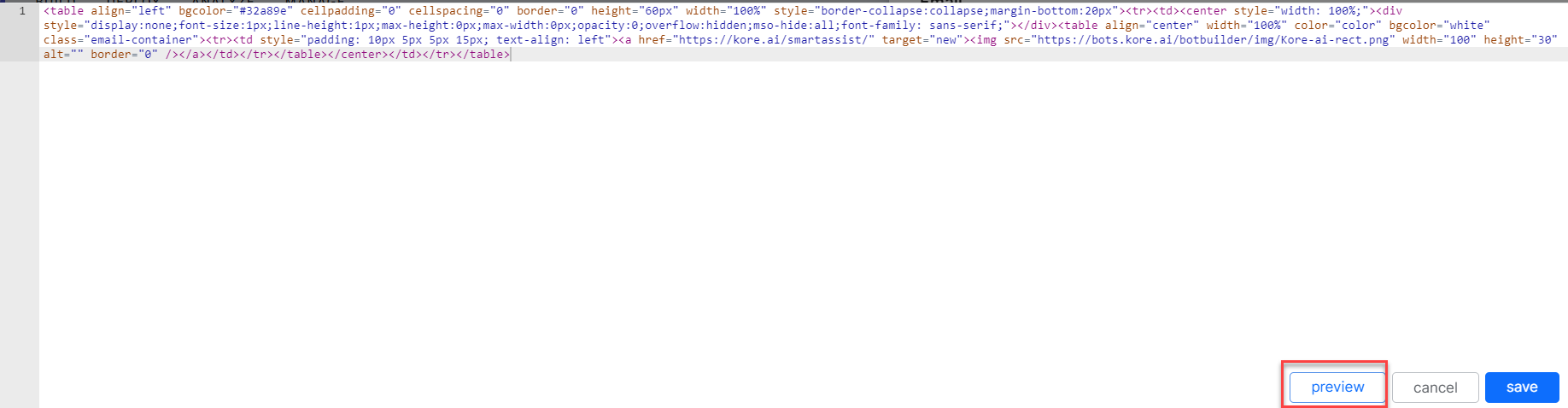 Edit Header-Footer