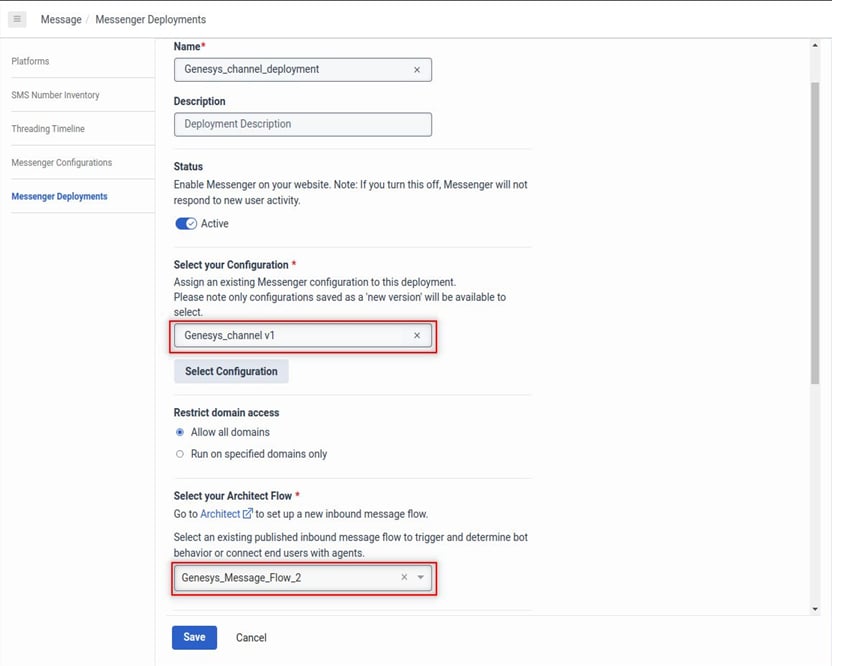 genesys messenger