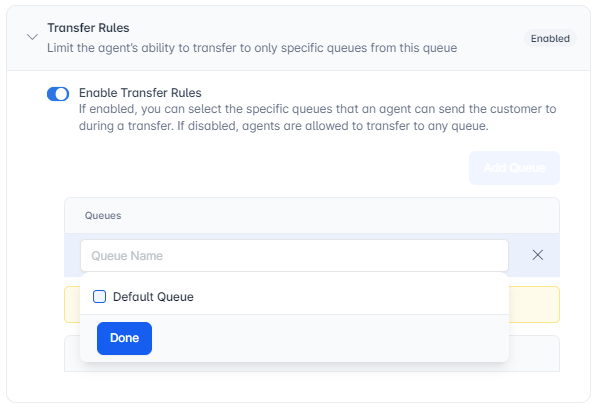 Transfer Rules