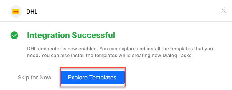 Explore templates