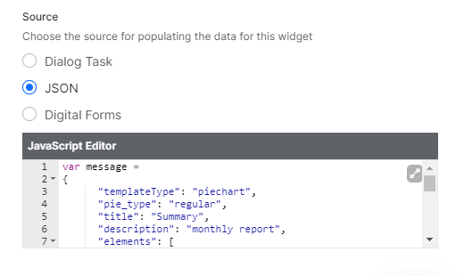 json file upload