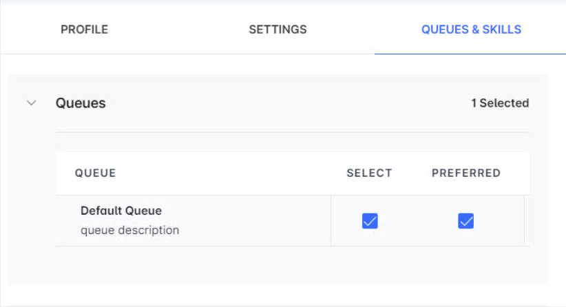 Select Preferred