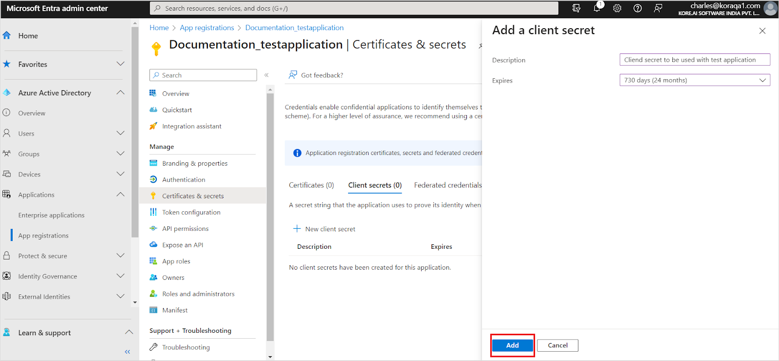 Client Credentials
