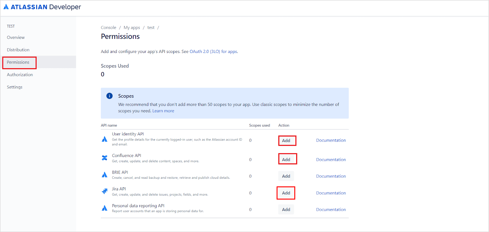 App Permissions