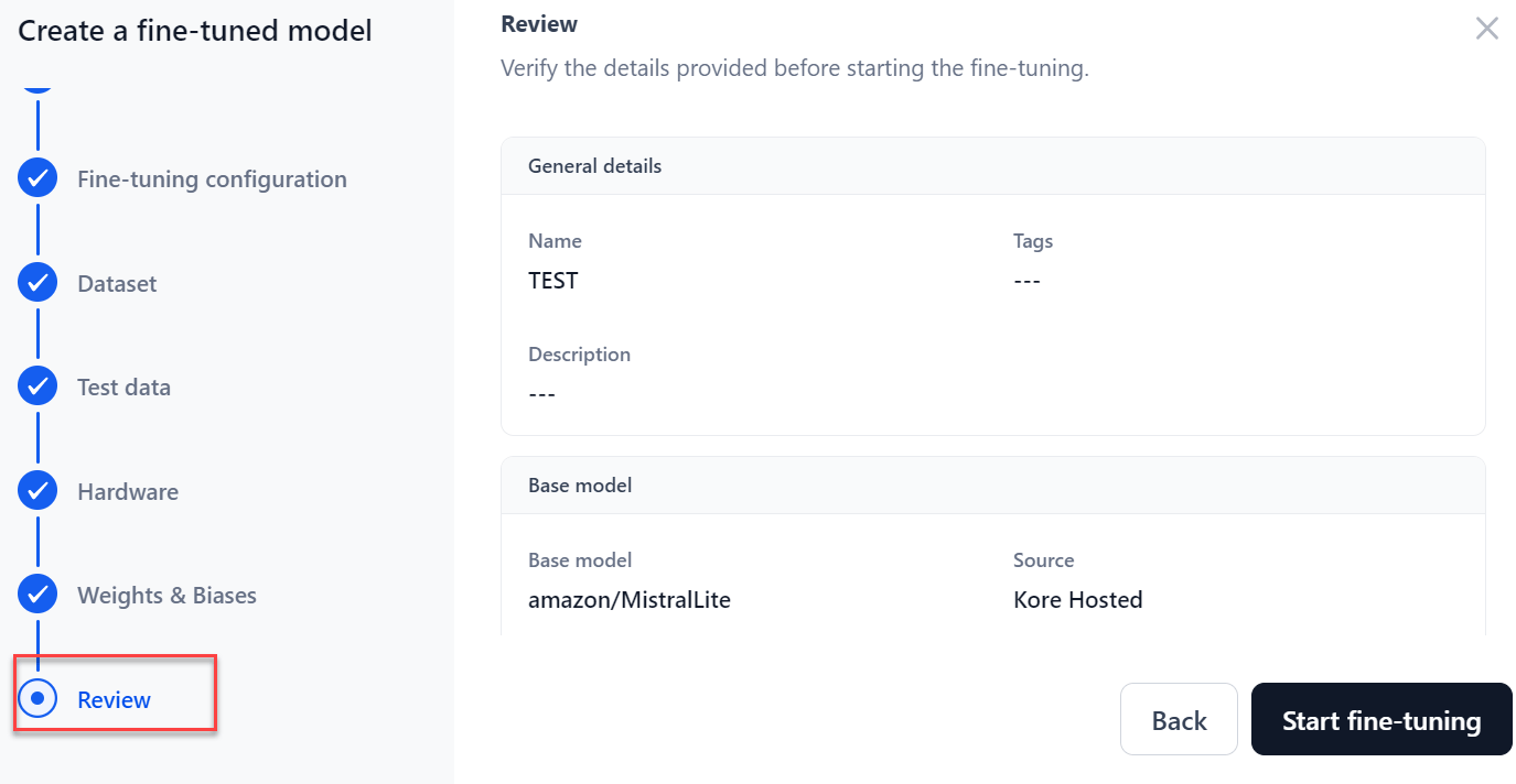 Review Section