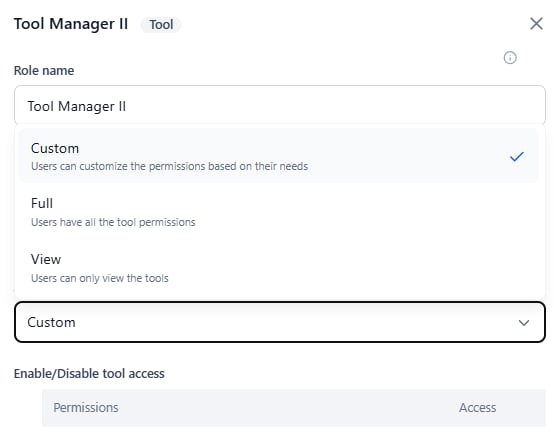 access options