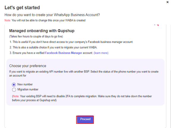 add gupshup number