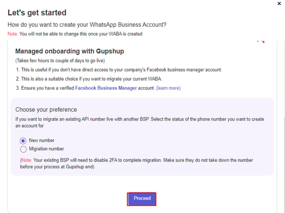 add gupshup number