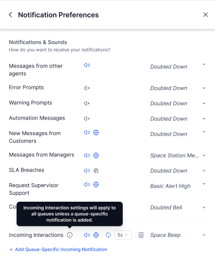 Notification Preferences
