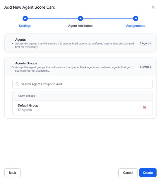 Add Agent Group