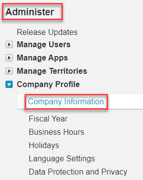 Company information