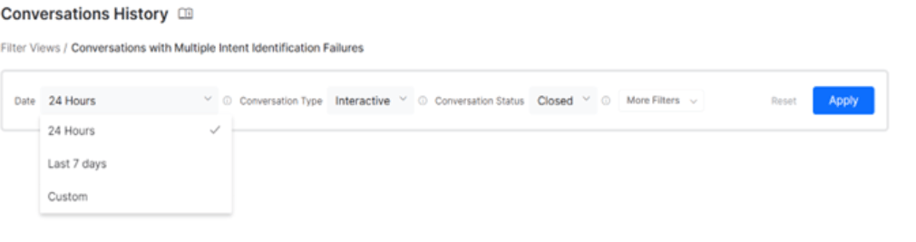View Prebuilt Filters