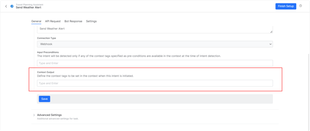 set alert tasks