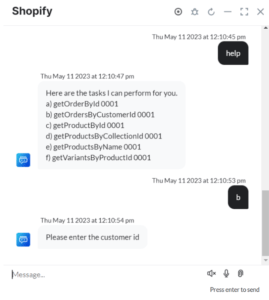 VA Prompt to Get Orders by Customer ID