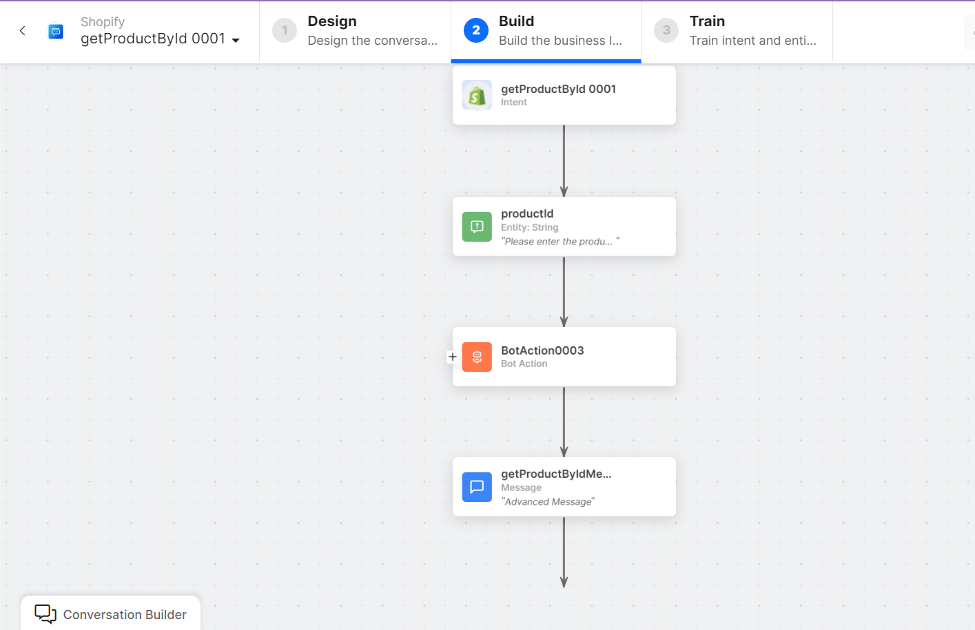 Get Product by ID dialog task is added