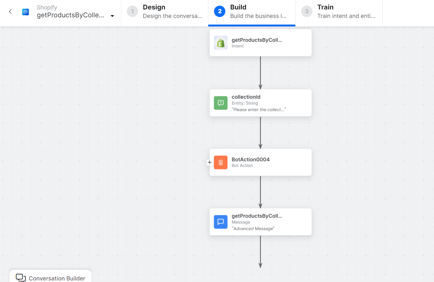 Get Products by Collection ID dialog task is added