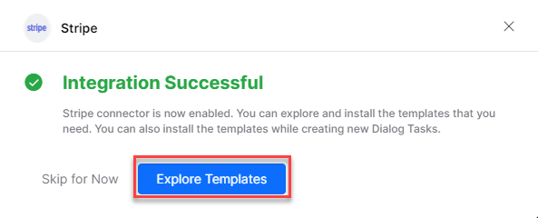 Integration successful