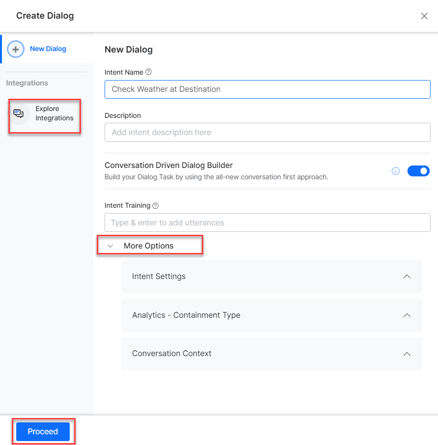 Explore integrations