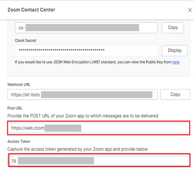 Zoom contact center