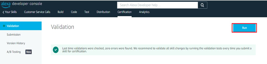 validate skill