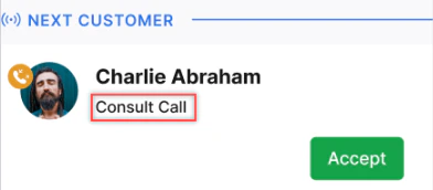 Accept Consult Call