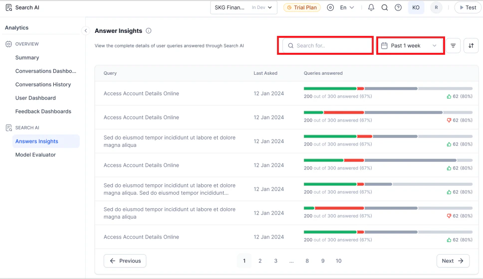 Filter Queries