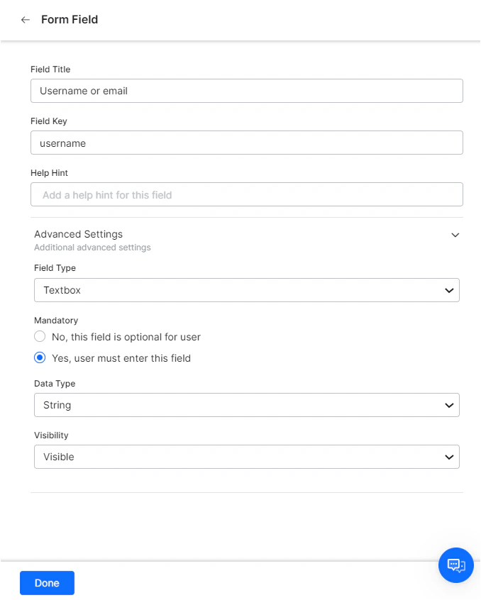 Adding Form Fields