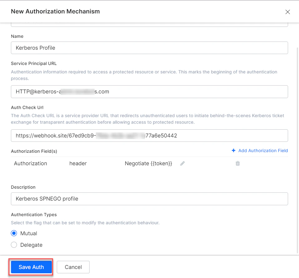 Save Auth