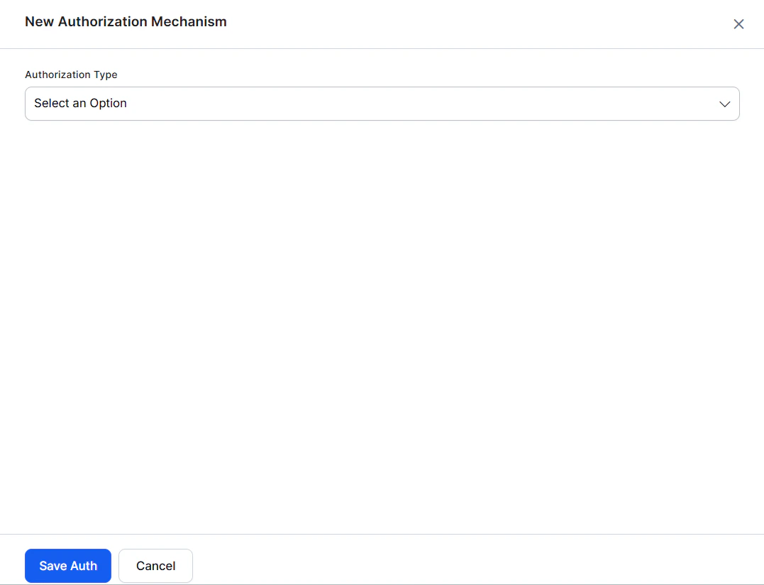 Auth profiles - Add