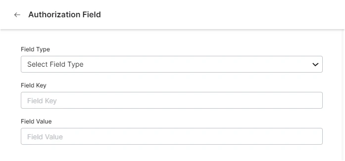 Adding auth fields