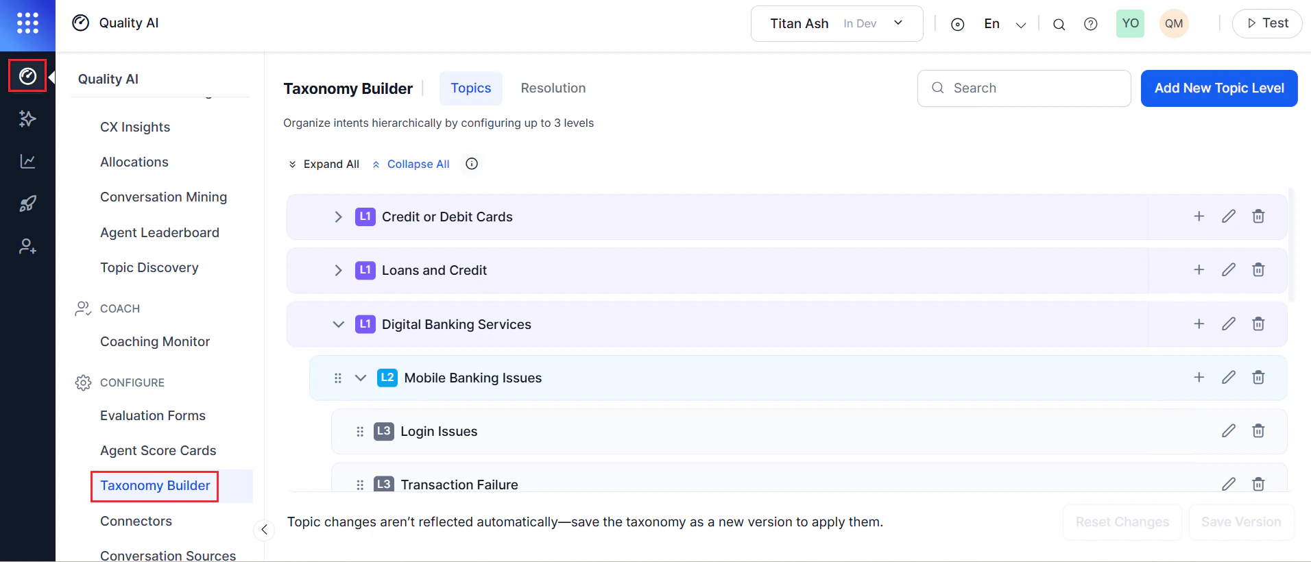 Taxonomy Builder