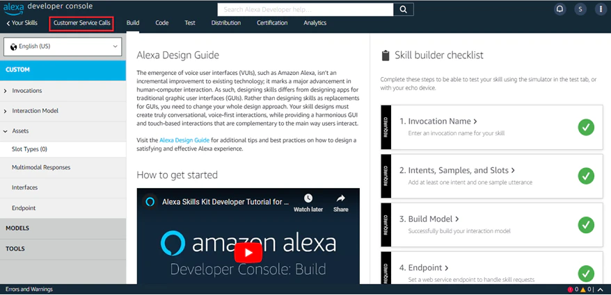 alexa voice skill