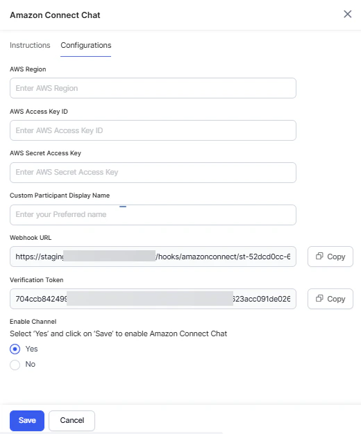 Amazon Connect Chat