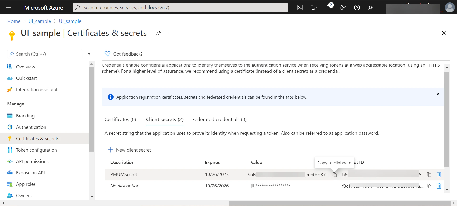 Microsoft App ID