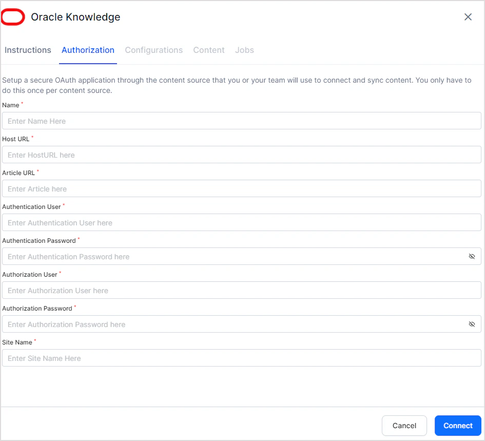 Auth Config