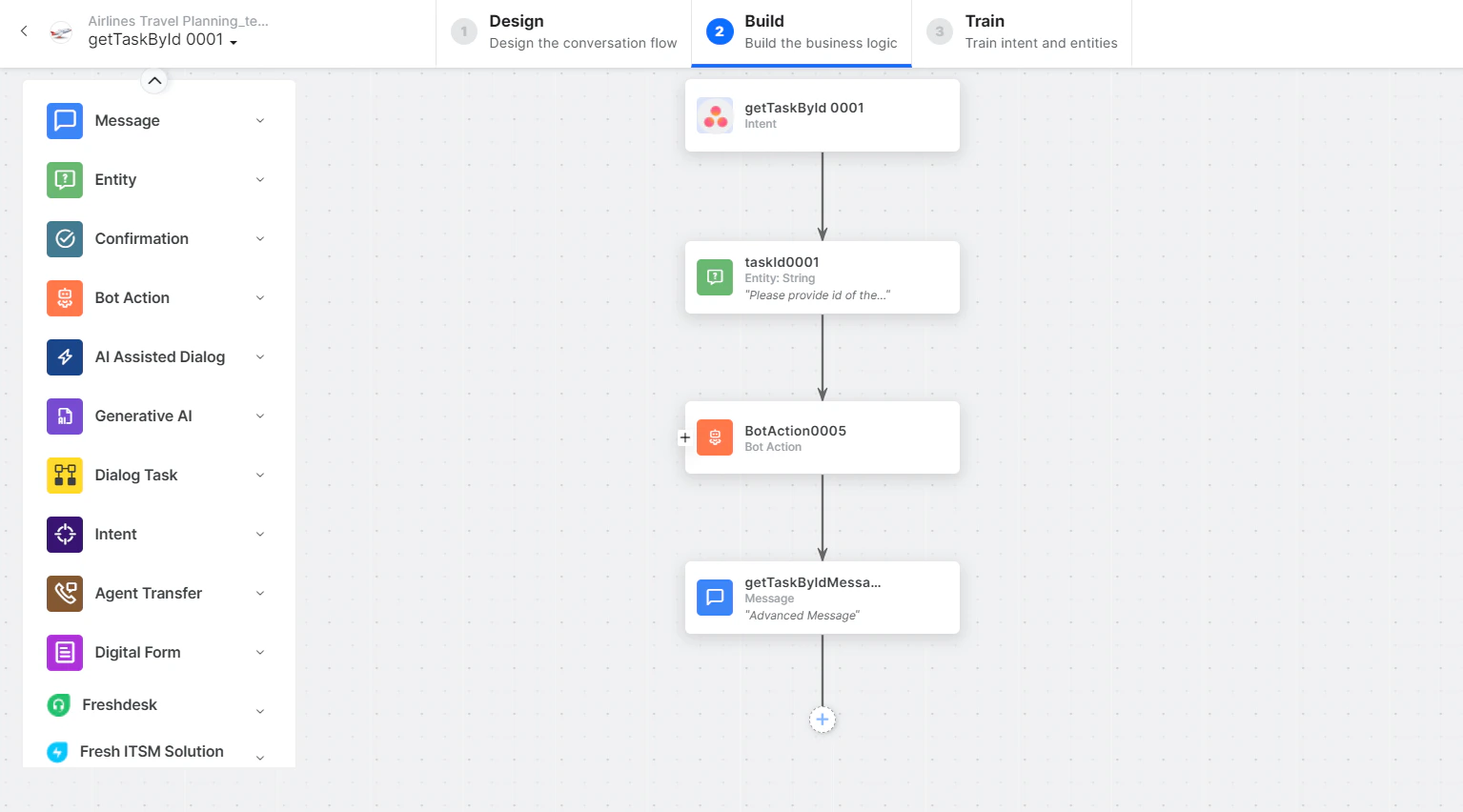 Dialog task added