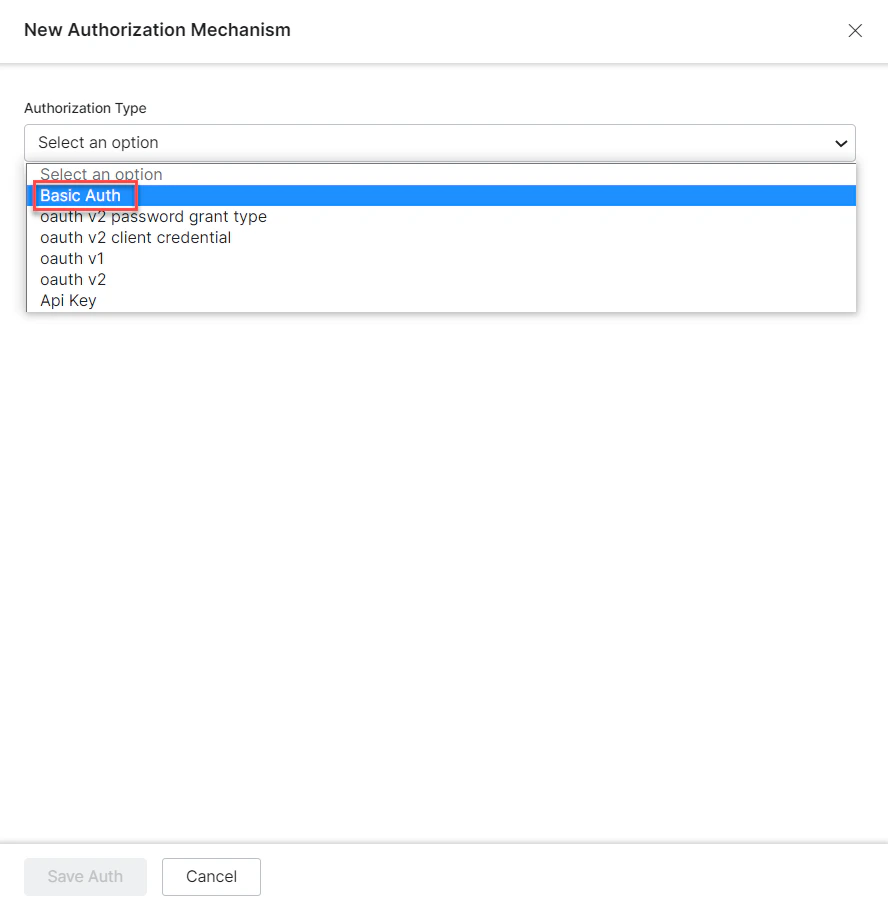 Auth mechanism