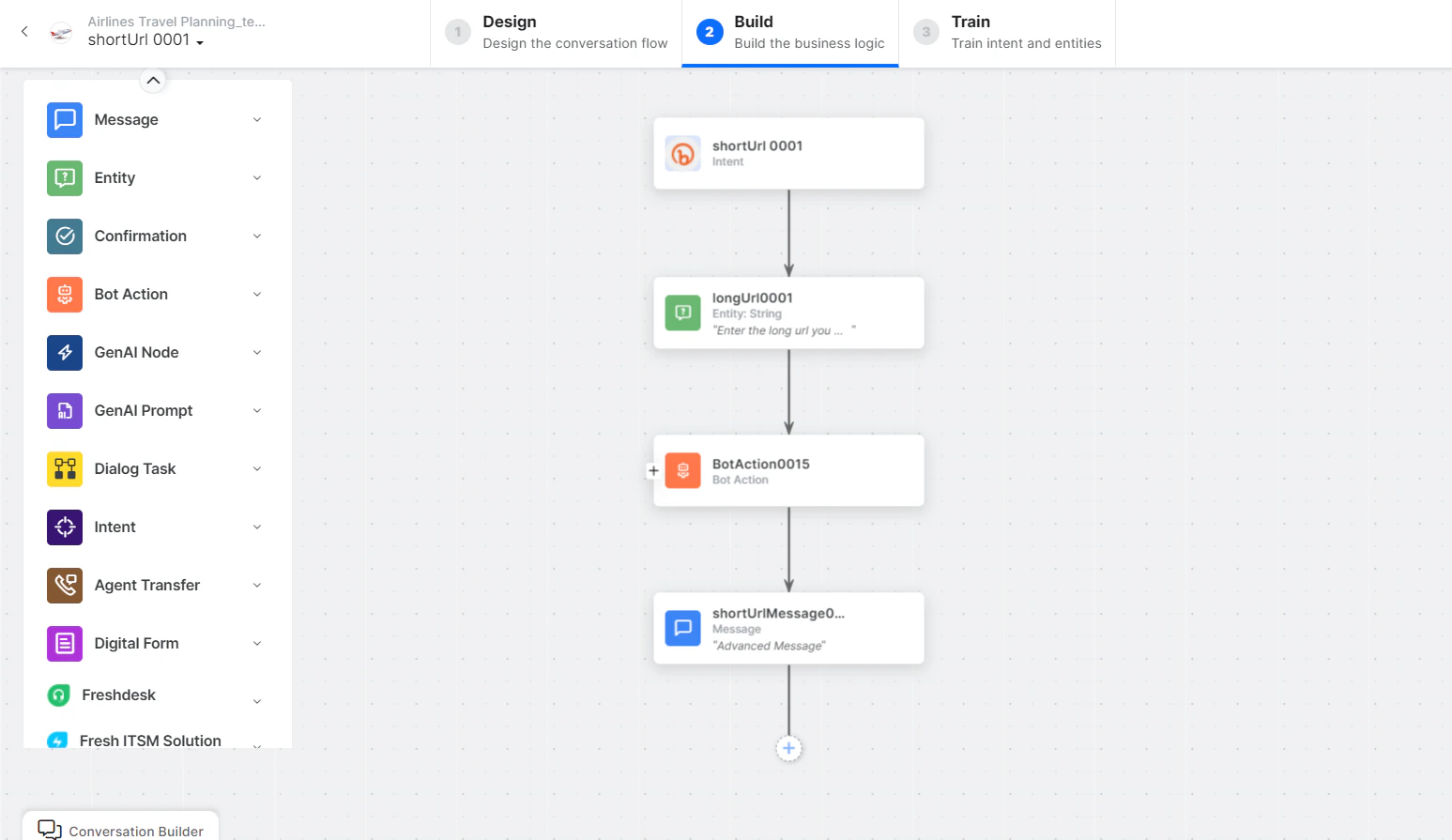Dialog task added