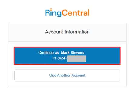 use another account