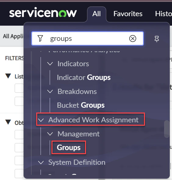 Groups