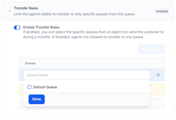 Transfer Rules