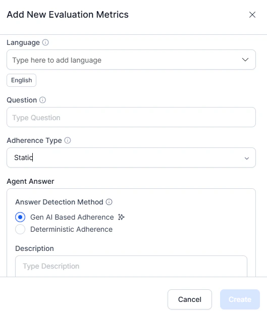Question and Adherence Type