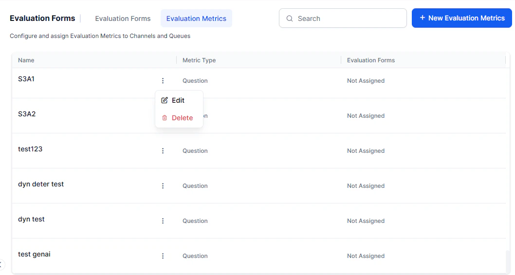 Edit Metric